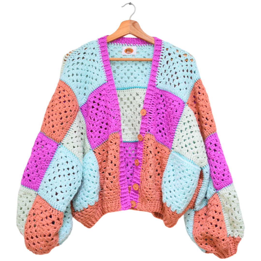 Ice cream - Crochet Bomber