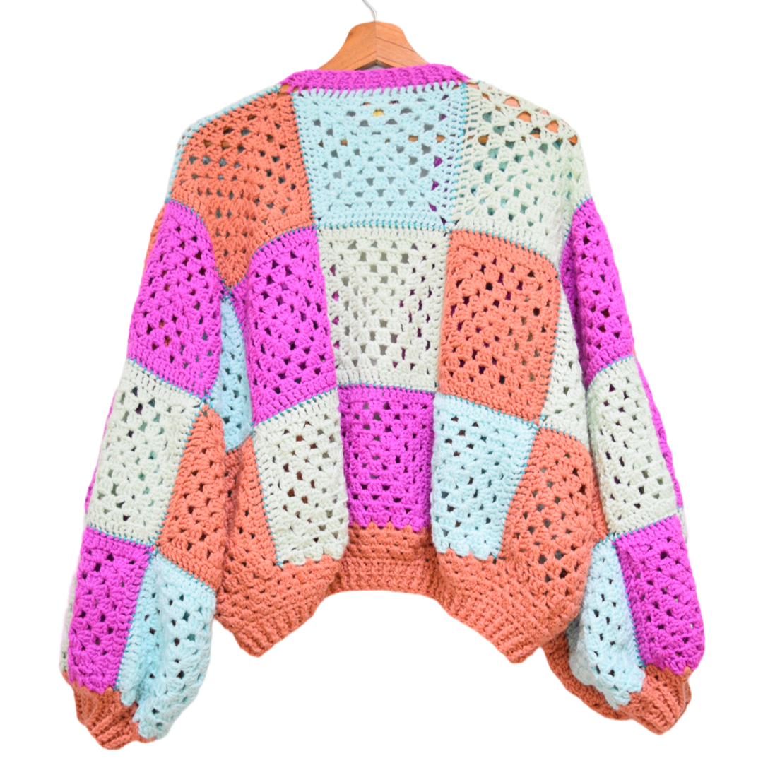 Ice cream - Crochet Bomber